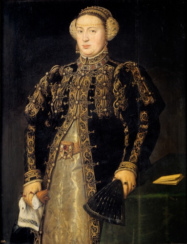 Catalina de Austria (retrato de Antonio Moro)