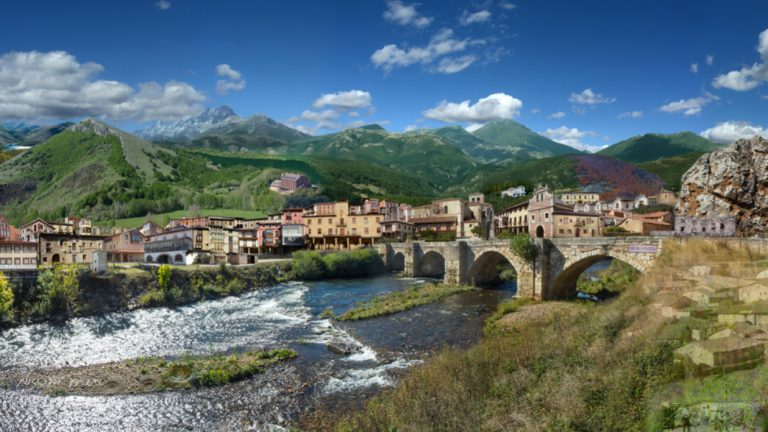 Cervera de Pisuerga, centro de decenas de rutas de senderismo