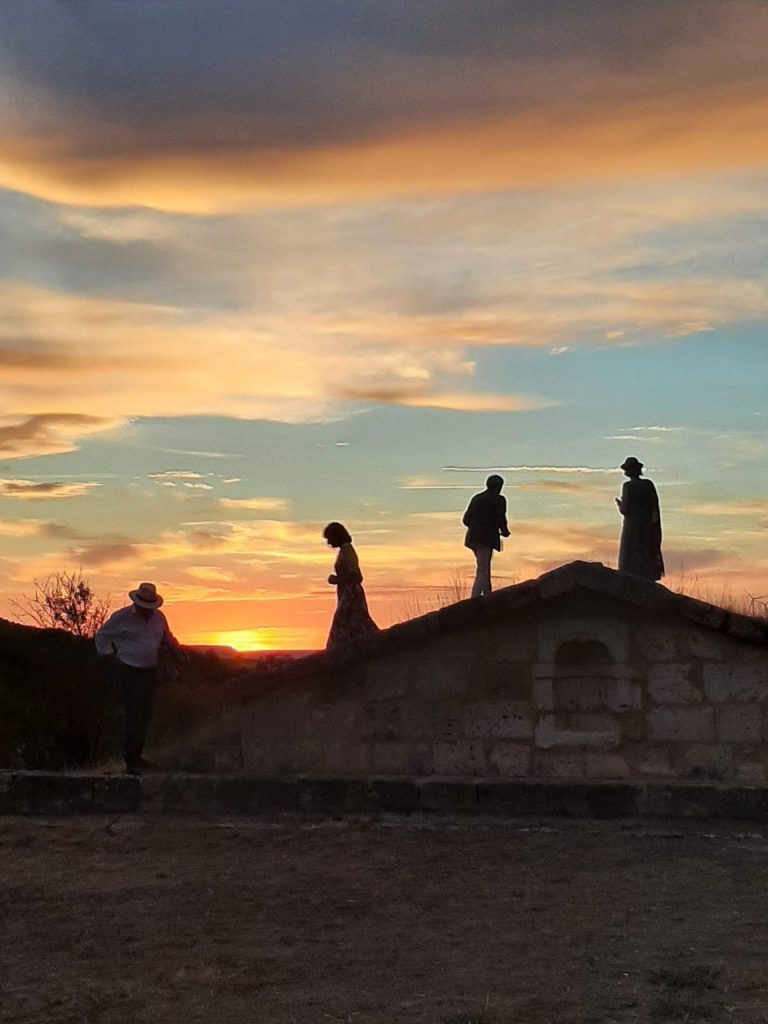 La belleza de los atardeceres en Finca El Cercado.